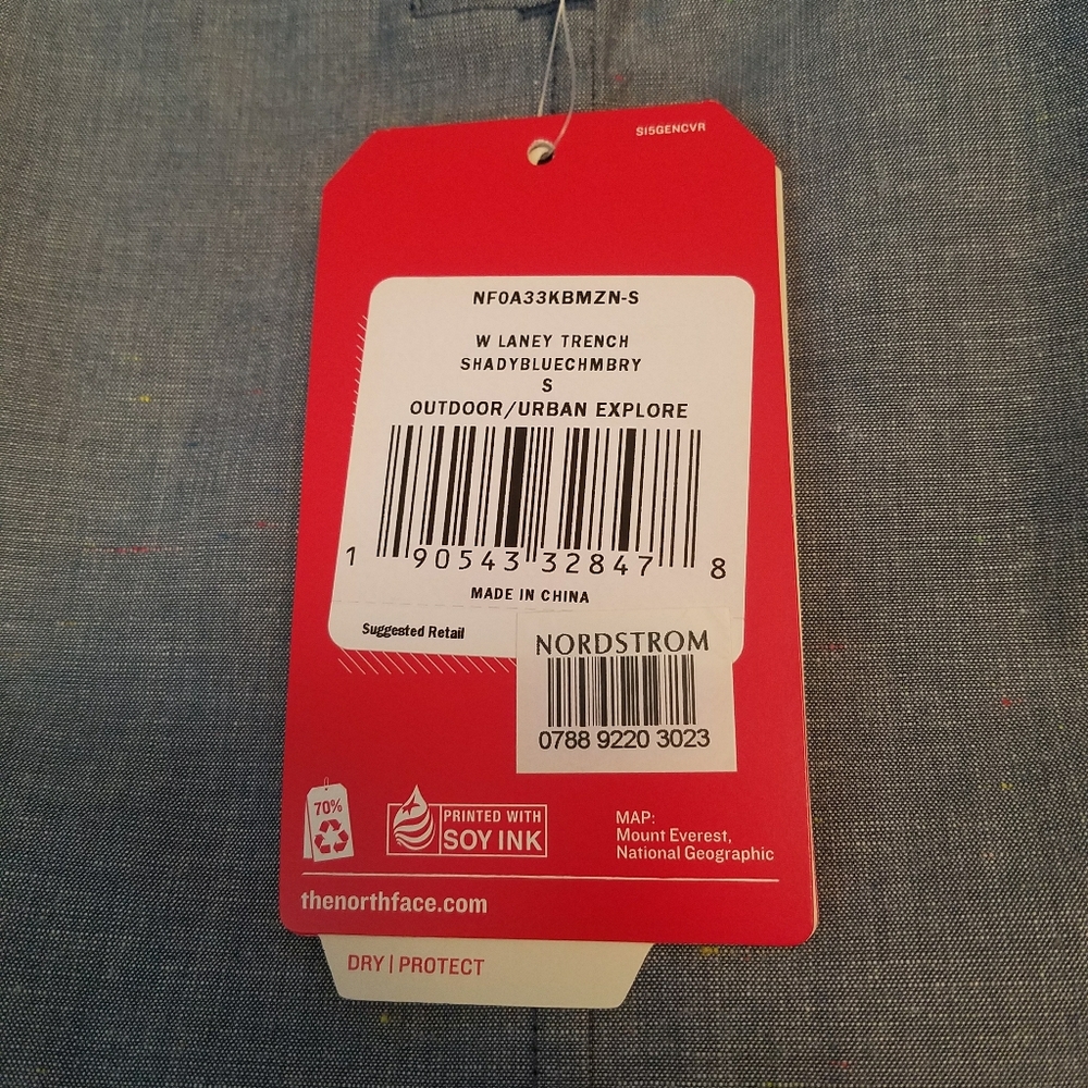 NWT The North Face Laney Trench - Picture 14 of 16